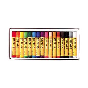 サクラクレパス [クレパス] 太巻16色(ゴムヒモ付) | サクラクレパス