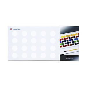 サクラクレパス 固形絵具 プチカラー 60色セット NCW-60