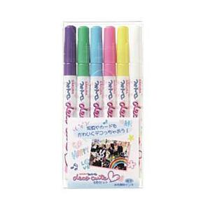 サクラクレパス デコキュート 6色セット ZHK-S6 | サクラクレパス