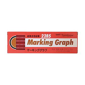 トンボ鉛筆 マーキンググラフ 1ダース(12本)  あか 2285-25｜y-sofmap