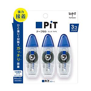 トンボ鉛筆 テープのりピットパワーC3Pパック HPA-325   HPA-325 | トンボ鉛筆