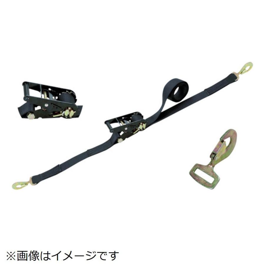 東レ シライ ラチェットバックル 黒 スナップフックツイスト付 RK50LB6SHT500 | TORAY