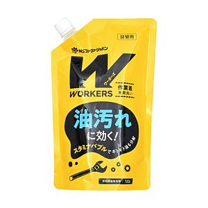 NSファーファJ WORKERS 作業着液体洗剤  つめかえ用（720g） 【864】 [振込不可] | 
