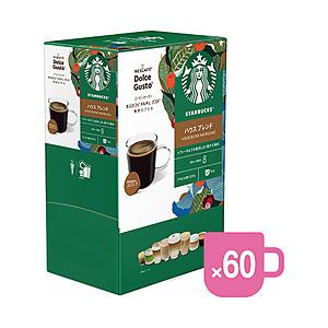 ネスレ日本 ネスカフェ ドルチェ グスト 専用カプセル スターバックス  ハウス ブレンド（60杯分） DGSH6001 | Nestle