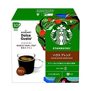 ネスレ日本 ネスカフェ　ドルチェグスト　専用カプセル　スターバックス  ハウスブレンド（30杯用） DGSH3001 | Nestle