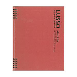 Nakabayashi Wリング式アルバム KG判2段 かける〜の台紙 LUSSO(ルッソ)  レッド | ナカバヤシ