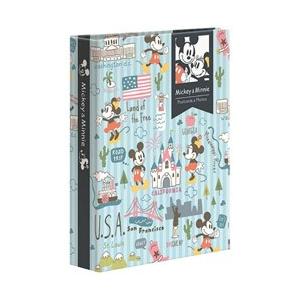 Nakabayashi ポケットアルバム(KG判1段40枚収納/ミッキー＆ミニー) 1PK-40-7-1 | ナカバヤシ