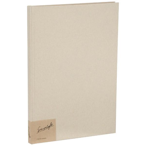 Nakabayashi simplaft(シンプラフト) フォトアルバム プラコート台紙(クラフト) A4（ホワイト） アSPTA4BW | ナカバヤシ | 01