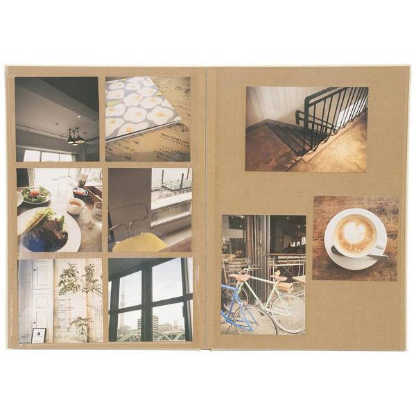 Nakabayashi simplaft(シンプラフト) フォトアルバム プラコート台紙(クラフト) A4（ホワイト） アSPTA4BW | ナカバヤシ | 02