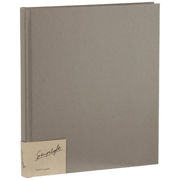 Nakabayashi simplaft(シンプラフト) フォトアルバム プラコート台紙(クラフト) デミサイズ（グレー） アSPTDBN | ナカバヤシ | 01