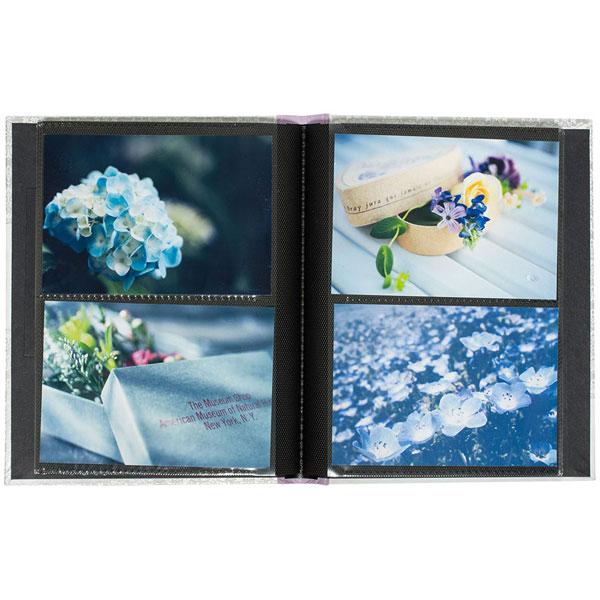 Nakabayashi ウィンドウカバーアルバム L判2段80枚収納  バイオレット | ナカバヤシ | 02