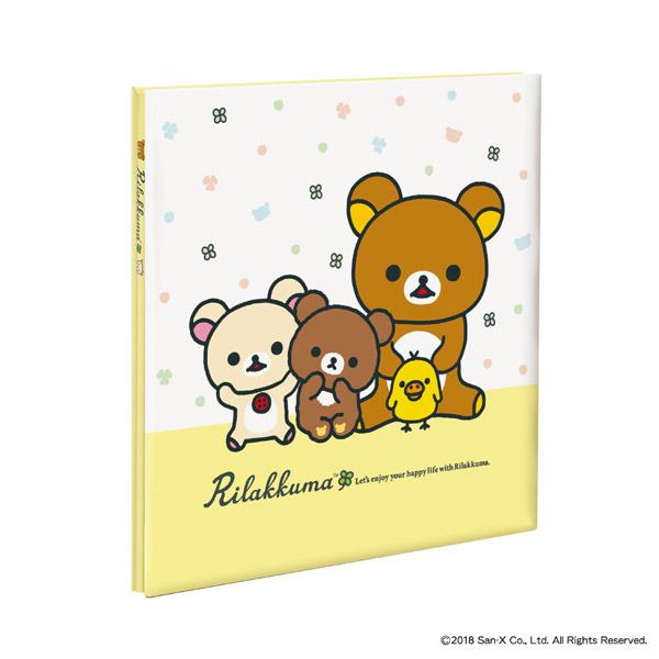 Nakabayashi フヤスアルバム Lサイズ白フリー台紙10枚 リラックマA柄 A-LF-1008 | ナカバヤシ | 01