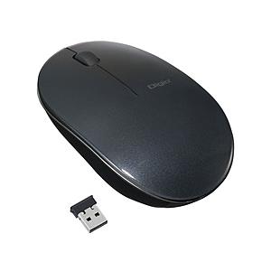 Nakabayashi マウス FLATTY(Chrome/Mac/Windows11対応) ブラック MUS-RKT153NBK ［BlueLED /無線(ワイヤレス) /3ボタン /USB］ | ナカバヤシ