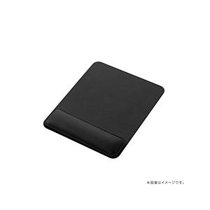 Nakabayashi MUP-936BK マウスパッド [190ｘ240ｘ2.5mm＋185ｘ55ｘ14mm] リストレスト付き ブラック 【864】 | ナカバヤシ