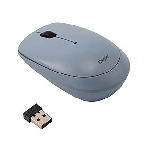 Nakabayashi マウス (Chrome/Mac/Windows11対応) ブルー MUS-RKT209BL ［BlueLED /無線(ワイヤレス) /3ボタン /USB］ | ナカバヤシ