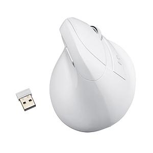 Nakabayashi マウス (Chrome/Mac/Windows11対応) ホワイト MUS-RKF169NW ［BlueLED /無線(ワイヤレス) /5ボタン /USB］ | ナカバヤシ