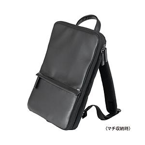 Nakabayashi ノートパソコン / タブレットPC対応 [〜14インチ] 厚みが変わるPCバックパック  ブラック CB-282BK | ナカバヤシ