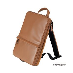 Nakabayashi ノートパソコン / タブレットPC対応 [〜14インチ] 厚みが変わるPCバックパック  ブラウン CB-282BR 【sof001】 [振込不可][代引不可] | ナカバヤシ