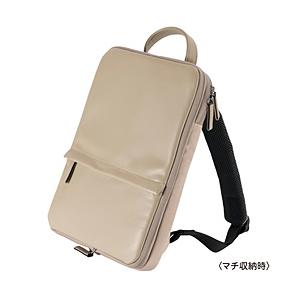 Nakabayashi ノートパソコン / タブレットPC対応 [〜16インチ] 厚みが変わるPCバックパック  ベージュ CB-283BG | ナカバヤシ