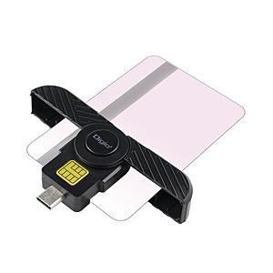 Nakabayashi 接触型ICカードリーダー USB-C接続 折畳型(Mac/Windows11対応) ブラック CRIC-01BK ［マイナンバーカード対応］ | ナカバヤシ