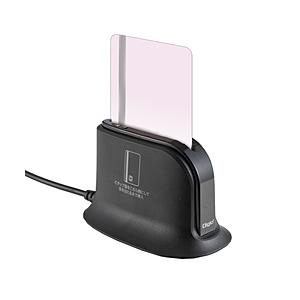 Nakabayashi 接触型ICカードリーダー USB-A接続 据置型(Mac/Windows11対応) ブラック CRIC-03BK ［マイナンバーカード対応］ | ナカバヤシ