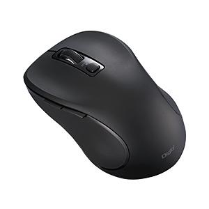 Nakabayashi マウス (Chrome/iPadOS/iOS/Mac/Windows11対応) ブラック MUS-BKF215BK ［BlueLED /無線(ワイヤレス) /5ボタン /Bluetooth］ | ナカバヤシ