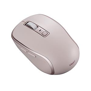 Nakabayashi マウス (Chrome/iPadOS/iOS/Mac/Windows11対応) ピンク MUS-BKF217P ［BlueLED /無線(ワイヤレス) /5ボタン /Bluetooth］ | ナカバヤシ