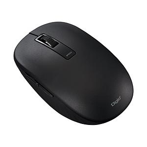 Nakabayashi マウス (Chrome/iPadOS/iOS/Mac/Windows11対応) ブラック MUS-BKF219BK ［BlueLED /無線(ワイヤレス) /5ボタン /Bluetooth］ | ナカバヤシ