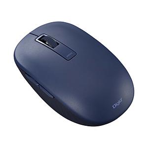 Nakabayashi マウス (Chrome/iPadOS/iOS/Mac/Windows11対応) ブルー MUS-BKF219NB ［BlueLED /無線(ワイヤレス) /5ボタン /Bluetooth］ 【864】 | ナカバヤシ