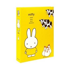 Nakabayashi 1PLポケットアルバム 「ディック・ブルーナ/ミッフィー」（L判3段／イエロー）  1PL-187-Y | ナカバヤシ