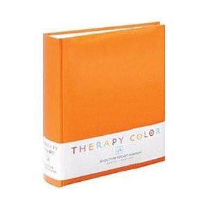Nakabayashi フエルアルバムDigio「セラピーカラー」（E・L判/リフレッシュオレンジ）TCBP-160-RO | ナカバヤシ