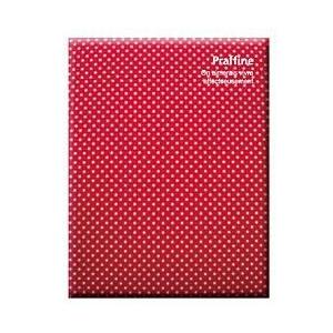 Nakabayashi Digioデジタルフリーアルバム「プラフィーネ」（A4サイズ／レッド） ア-A4P-164-R | ナカバヤシ
