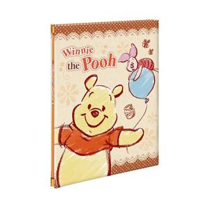 Nakabayashi キャラクターA4フエルアルバム プラコート台紙（白）8枚 プー アA4P1502 | ナカバヤシ