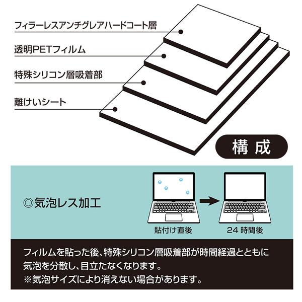Nakabayashi PC用液晶保護フィルム 15.6W 光沢指紋防止 SFB18FLS156W | ナカバヤシ | 04