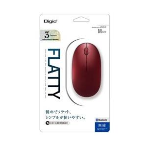 Nakabayashi Bluetooth3ボタンBlueLEDマウス レッド MUSBKT154R | ナカバヤシ