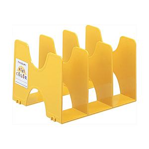 Nakabayashi フリーブックスタンド セラピーキッズカラー イエロー | ナカバヤシ