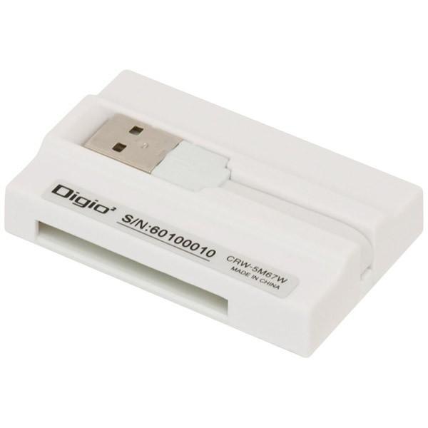Nakabayashi USB2.0 マルチカードリーダー CRW5M67W | ナカバヤシ | 02