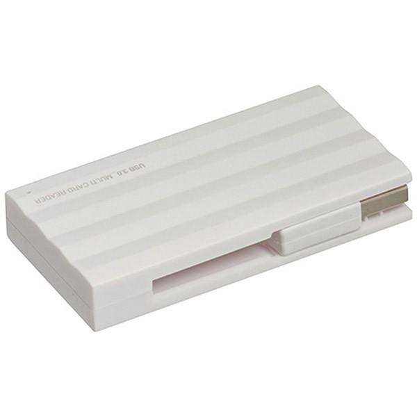Nakabayashi CRW-33M68W マルチカードリーダー Digio2 ホワイト [USB3.0/2.0] | ナカバヤシ | 01