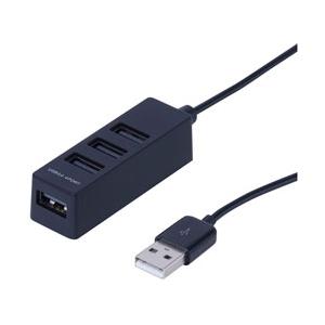 Nakabayashi UH-2404BK USBハブ  ブラック ［4ポート］ | ナカバヤシ