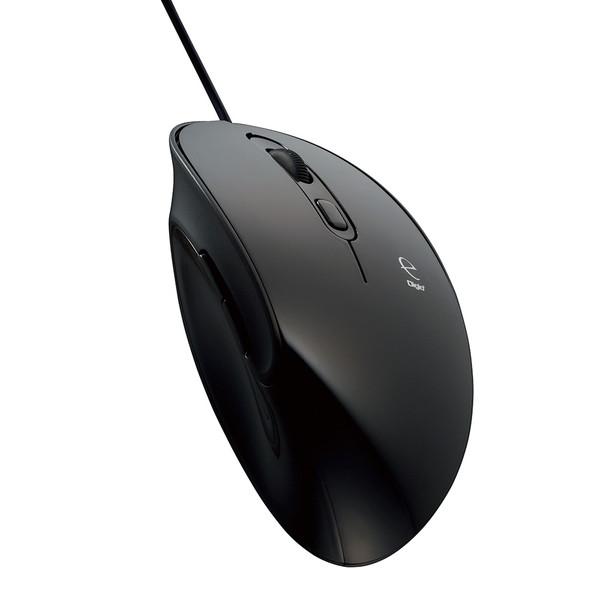 Nakabayashi マウス Digio2 ブラック MUS-UKF171BK ［BlueLED /有線 /5ボタン /USB］ | ナカバヤシ | 04