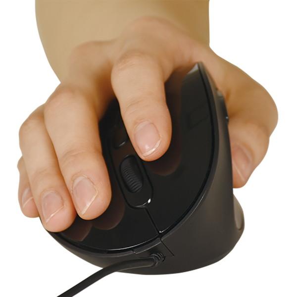 Nakabayashi マウス Digio2 ブラック MUS-UKF171BK ［BlueLED /有線 /5ボタン /USB］ | ナカバヤシ | 09