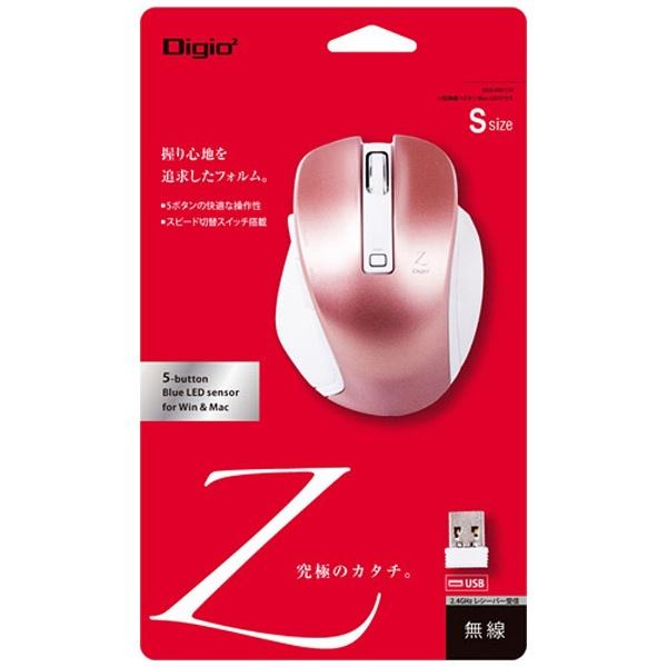 Nakabayashi ワイヤレスBlueLEDマウス［2.4GHz USB・Win／Mac／Android］　Zシリーズ （5ボタン・ピンク）　MUS-RKF119P | ナカバヤシ | 03
