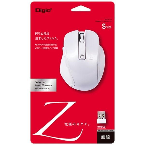 Nakabayashi ワイヤレスBlueLEDマウス［2.4GHz USB・Win／Mac／Android］　Zシリーズ （5ボタン・ホワイト）　MUS-RKF119W [振込不可] | ナカバヤシ | 02