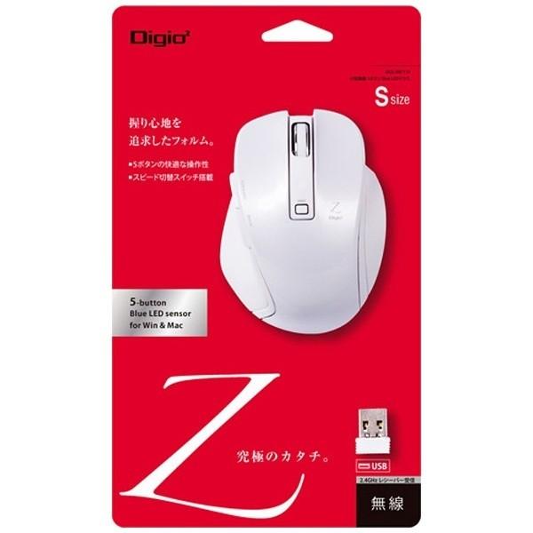 Nakabayashi ワイヤレスBlueLEDマウス［2.4GHz USB・Win／Mac／Android］　Zシリーズ （5ボタン・ホワイト）　MUS-RKF119W [振込不可] | ナカバヤシ | 03