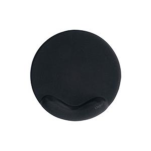 Nakabayashi MUP-938BK マウスパッド [190ｘ190ｘ23mm] リストレスト付  ブラック 【864】 | ナカバヤシ