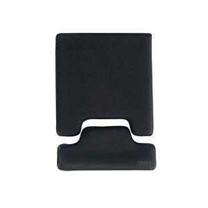 Nakabayashi MUP-939BK マウスパッド [145ｘ150ｘ8mm] ＋リストレスト [145ｘ70ｘ22mm] combi ブラック | ナカバヤシ