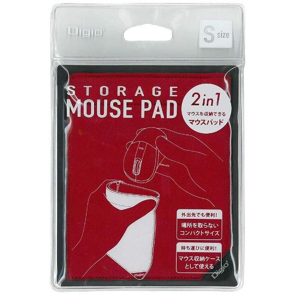 Nakabayashi MUP-919R マウスパッド Sサイズ レッド [150×120×8.5mm] | ナカバヤシ