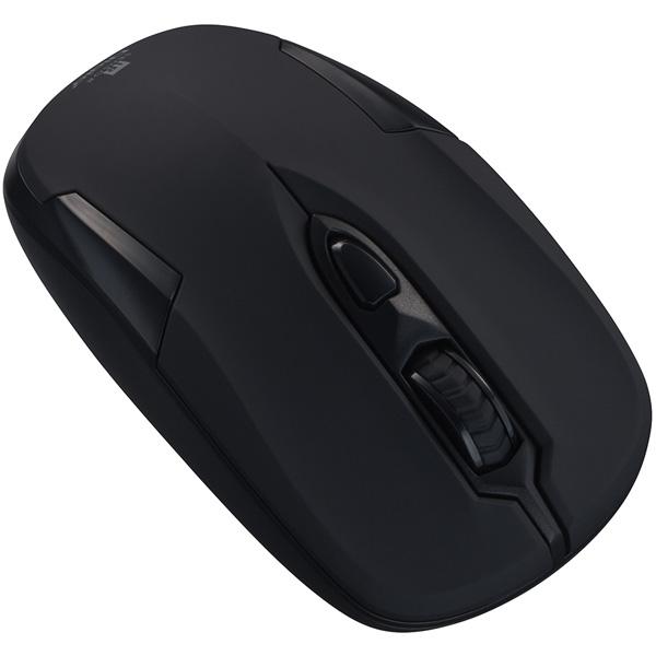 Nakabayashi ワイヤレス IR LEDマウス［USB・Win・3ボタン］ MUSRIT126BK ブラック | ナカバヤシ | 04