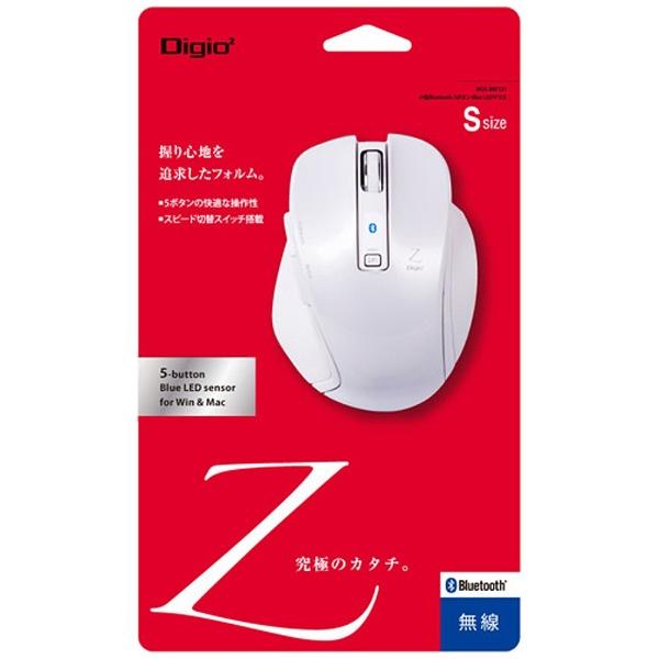 Nakabayashi ワイヤレスBlueLEDマウス［Bluetooth・Win／Mac／Android］　Zシリーズ （Sサイズ・5ボタン・ホワイト）　MUS-BKF121W | ナカバヤシ | 02