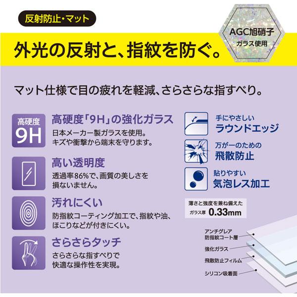 Nakabayashi Surface Pro 7用 液晶保護ガラスフィルム 反射防止   TBF-SFP19GFLG | ナカバヤシ | 02